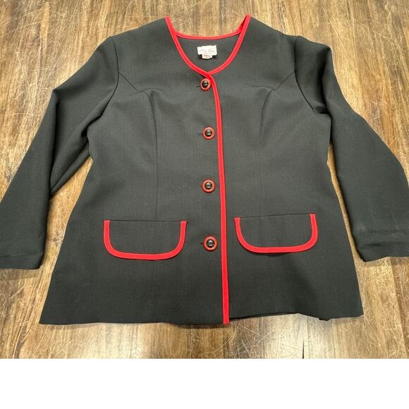 "VINTAGE" Berg-Ray Frocks, 2PC Suit, Made In USA, Size 18, Skirt, Office‎ Wear - Picture 9 of 12